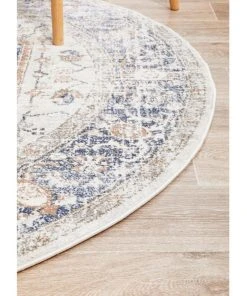Buy ✨ Rug Culture Mayfair Lorissa Blue Round Rug ❤️ -Deals Home Décor Store 815158360 6 720x928