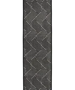 Promo ❤️ Rug Culture York Cindy Black & Gold Rug 😉