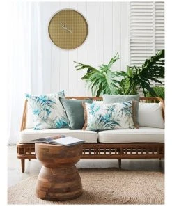 Discount 🎁 Madras Link Rattan Clock 60cm 👍 -Deals Home Décor Store 816217840 3 720x928