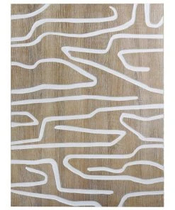 Brand new βοΈ Madras Link Lines 2 Wood Wall Decor β