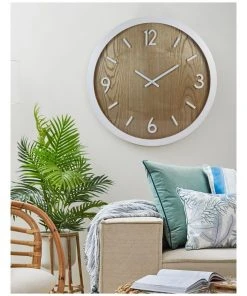 Deals 🤩 Madras Link Jubilee White Oak Wall Clock 🛒 -Deals Home Décor Store 816219730 4 720x928