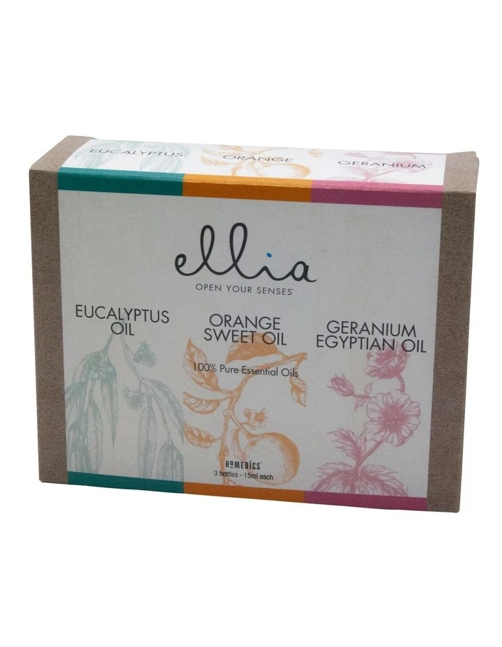 Budget 𧨠Ellia Eucalyptus/Orange/Geranium Essential Oil 15ml 3 Pack π 2 Budget 𧨠Ellia Eucalyptus/Orange/Geranium Essential Oil 15ml 3 Pack π - Image 2