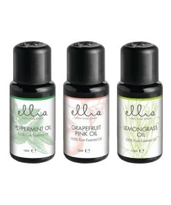 Best Sale 🤩 Ellia Grapefruit/Peppermint/Lemongrass Essential Oil 15ml 3 Pack 💯 -Deals Home Décor Store 826326460 4 720x928