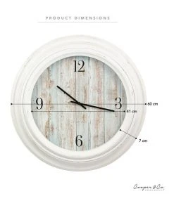 Discount ⭐ Cooper & Co 60cm Mae Jumbo Wall Clock 😀 -Deals Home Décor Store 827669890 6 720x928