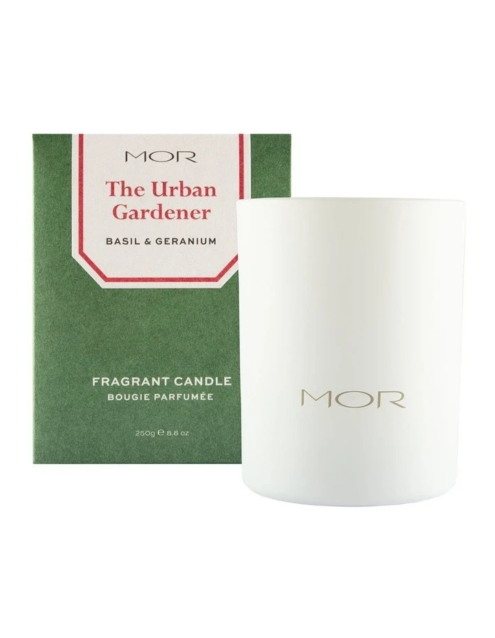 Best Pirce ✨ MOR The Urban Gardener: Basil & Geranium Fragrant Candle 🎉 1 Best Pirce ✨ MOR The Urban Gardener: Basil & Geranium Fragrant Candle 🎉
