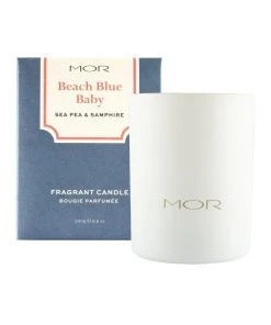 Flash Sale 👏 MOR Beach Blue Baby: Sea Pea & Samphire Fragrant Candle 🎁