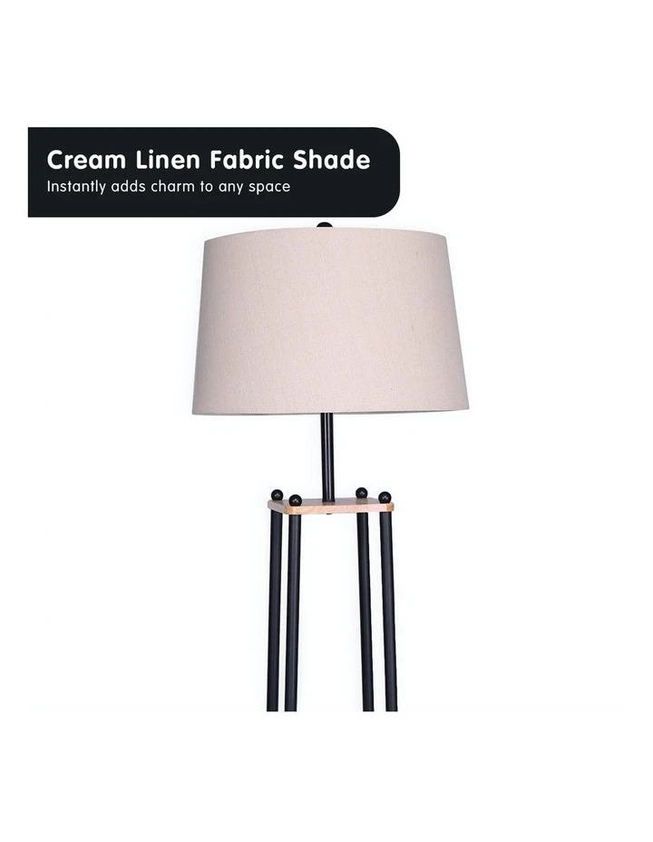 Best reviews of ⭐ Sarantino Metal Etagere Floor Lamp With Wood Shelf Light Cream Linen Fabric Shade ✨ 4 Best reviews of ⭐ Sarantino Metal Etagere Floor Lamp With Wood Shelf Light Cream Linen Fabric Shade ✨ - Image 4