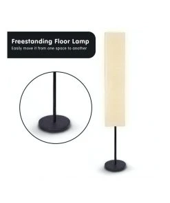 Outlet 😀 Sarantino Metal Floor Reading Corner Lamp With White Paper Wrinkle Shade Light Stand 💯 -Deals Home Décor Store 828974890 6 720x928