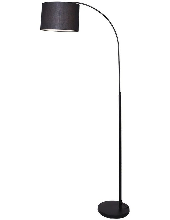 Promo 🔔 Sarantino Metal Arc Arm Floor Lamp Stand Black Post In Round Shade Modern Reading Light ❤️ 1 Promo 🔔 Sarantino Metal Arc Arm Floor Lamp Stand Black Post In Round Shade Modern Reading Light ❤️