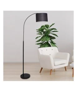 Promo 🔔 Sarantino Metal Arc Arm Floor Lamp Stand Black Post In Round Shade Modern Reading Light ❤️ 11 Promo 🔔 Sarantino Metal Arc Arm Floor Lamp Stand Black Post In Round Shade Modern Reading Light ❤️ -Deals Home Décor Store 828975880 6 720x928