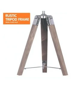 Flash Sale 🛒 Sarantino Wooden Tripod Table Lamp With Black Linen Taper Fabric Round Shade Reading Light ✔️ -Deals Home Décor Store 828976240 4 720x928