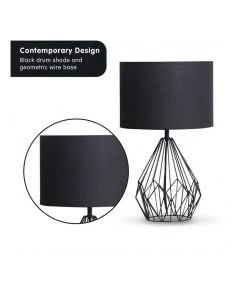 Flash Sale π Sarantino Metal Wire Table Lamp Black Finish Reading Light With Black Drum Shade π― 8 Flash Sale π Sarantino Metal Wire Table Lamp Black Finish Reading Light With Black Drum Shade π― -Deals Home DΓ©cor Store 828976510 3 720x928
