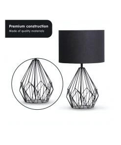 Flash Sale π Sarantino Metal Wire Table Lamp Black Finish Reading Light With Black Drum Shade π― 9 Flash Sale π Sarantino Metal Wire Table Lamp Black Finish Reading Light With Black Drum Shade π― -Deals Home DΓ©cor Store 828976510 4 720x928
