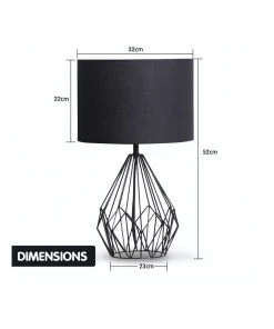 Flash Sale π Sarantino Metal Wire Table Lamp Black Finish Reading Light With Black Drum Shade π― 10 Flash Sale π Sarantino Metal Wire Table Lamp Black Finish Reading Light With Black Drum Shade π― -Deals Home DΓ©cor Store 828976510 5 720x928