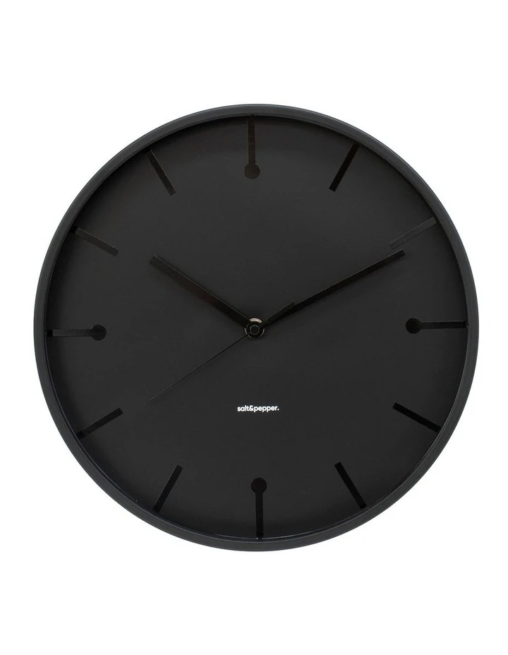 Cheap π₯ Salt&Pepper Annex Clock - 31.5cm - Black π₯° 1 Cheap π₯ Salt&Pepper Annex Clock - 31.5cm - Black π₯°