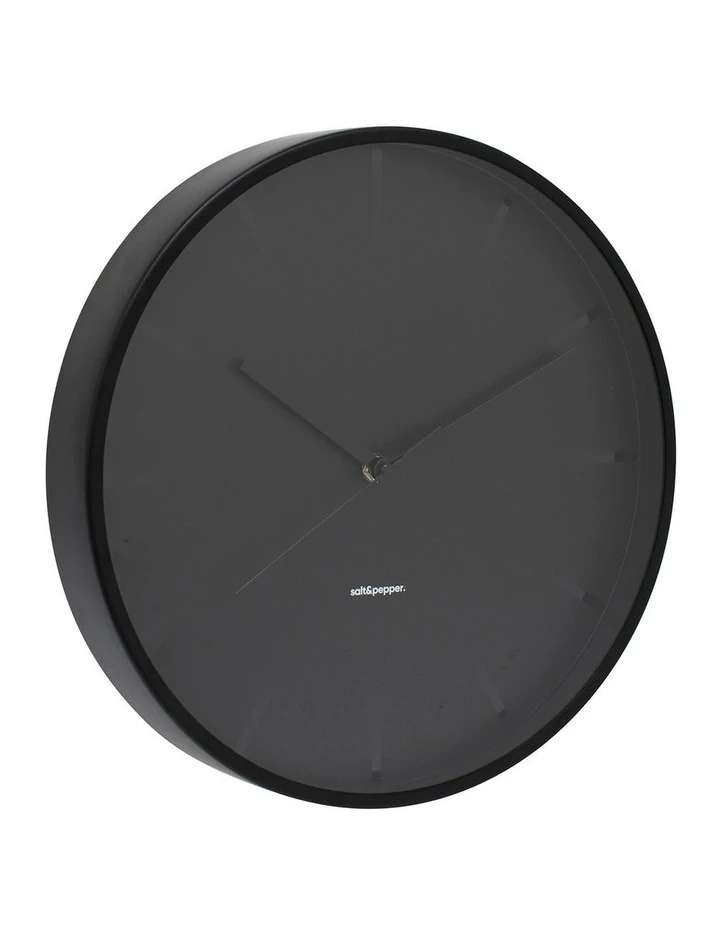 Cheap π₯ Salt&Pepper Annex Clock - 31.5cm - Black π₯° 2 Cheap π₯ Salt&Pepper Annex Clock - 31.5cm - Black π₯° - Image 2