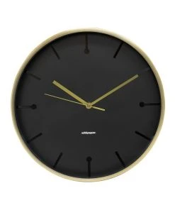 Wholesale 🎁 Salt&Pepper Annex Clock - 31.5cm - Gold ❤️