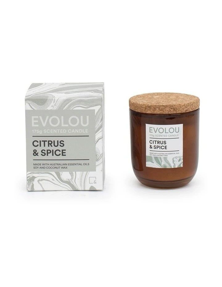Hot Sale ⭐ Salt&Pepper Evolou Candle Citrus & Spice 175g ❤️ 2 Hot Sale ⭐ Salt&Pepper Evolou Candle Citrus & Spice 175g ❤️ - Image 2