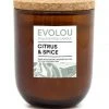 Wholesale ✨ Salt&Pepper Evolou Candle Citrus & Spice 375g ⭐