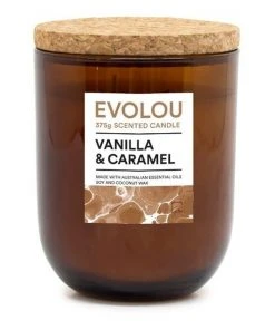 Deals π₯ Salt&Pepper Evolou Candle Vanilla & Caramel 375g βοΈ