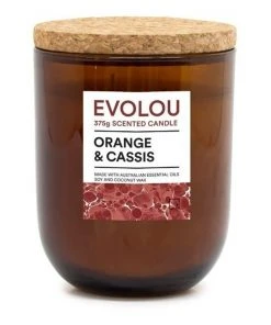 Budget ⭐ Salt&Pepper Evolou Candle Orange & Cassis 375g ✨
