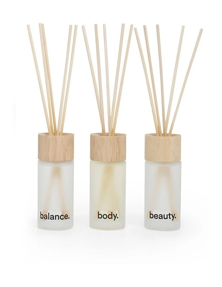 Outlet ❤️ Salt&Pepper Spa Diffuser Set 40ml Set Of 3 ✔️ 1 Outlet ❤️ Salt&Pepper Spa Diffuser Set 40ml Set Of 3 ✔️