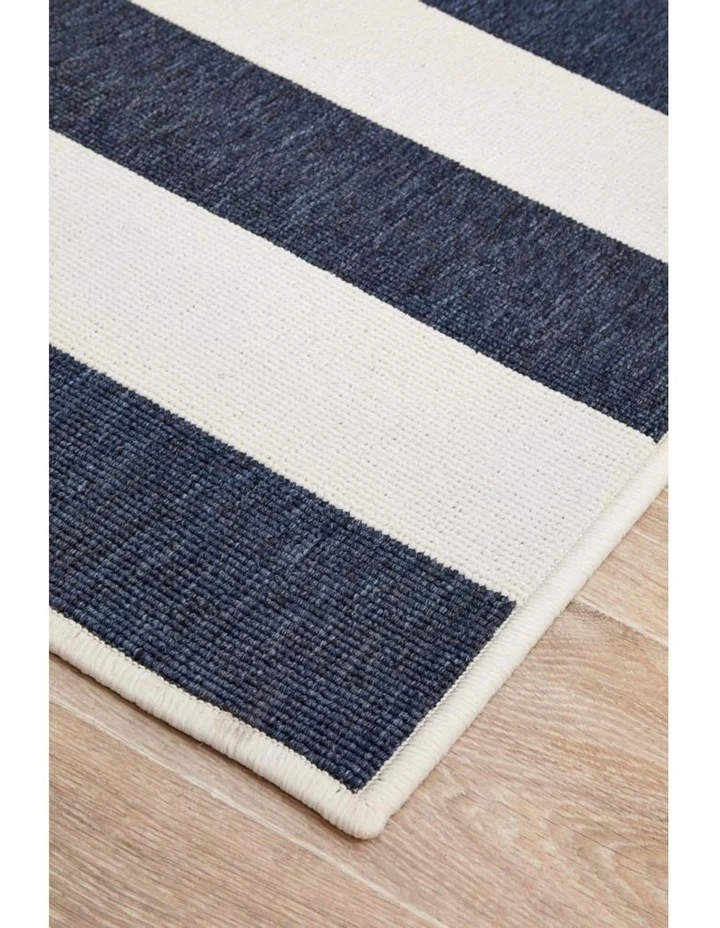 Hot Sale ❤️ Rug Culture Seaside 4444 Navy White Rug ⭐ 5 Hot Sale ❤️ Rug Culture Seaside 4444 Navy White Rug ⭐ - Image 5