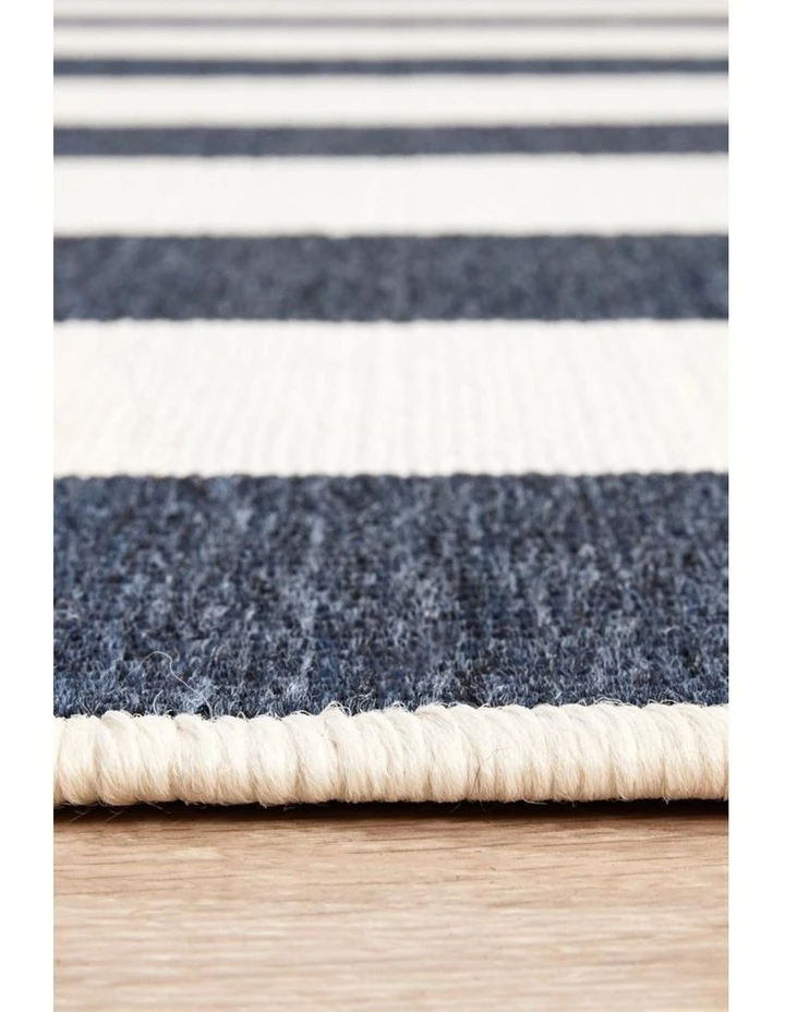 Hot Sale ❤️ Rug Culture Seaside 4444 Navy White Rug ⭐ 7 Hot Sale ❤️ Rug Culture Seaside 4444 Navy White Rug ⭐ - Image 7