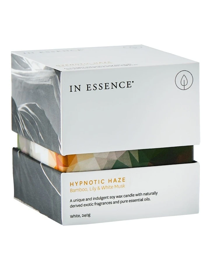 Hot Sale 😉 In Essence Hypnotic Haze Bamboo, Lily & White Musk Candle ✨ 2 Hot Sale 😉 In Essence Hypnotic Haze Bamboo, Lily & White Musk Candle ✨ - Image 2