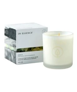 Deals π― In Essence Oasis Fresh Marine, Jasmine & Sandalwood Candle π