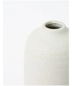 Budget ❤️ Australian House & Garden Sandy 27cm Textured Ceramic Vase White 😀 -Deals Home Décor Store 831731950 3 720x928