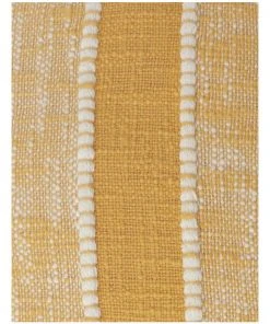 Buy 😉 Vue Nuevo Woven Striped Breakfast Cushion in Yellow ⌛ -Deals Home Décor Store 832960090 3 720x928