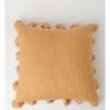 Discount 😀 Vue Gibraltar Cotton Slub Cotton Cushion w/ Tassels in Peach 😉
