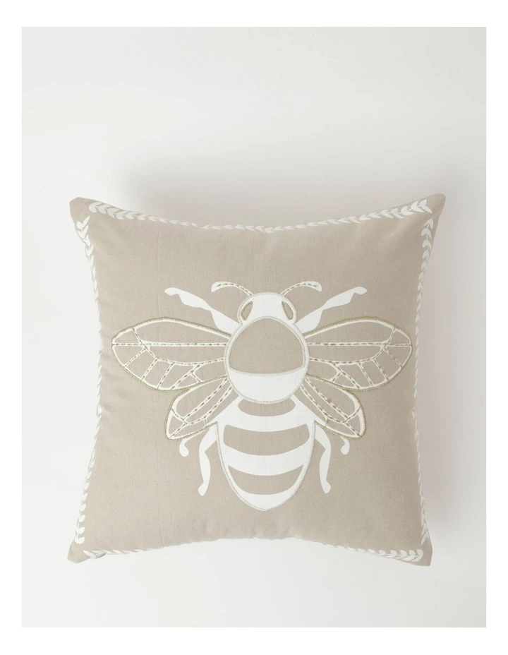 Top 10 π Heritage Mellifera Embroidered Bee Cushion Natural π 1 Top 10 π Heritage Mellifera Embroidered Bee Cushion Natural π