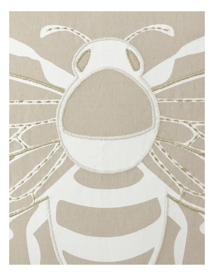 Top 10 π Heritage Mellifera Embroidered Bee Cushion Natural π 3 Top 10 π Heritage Mellifera Embroidered Bee Cushion Natural π - Image 3