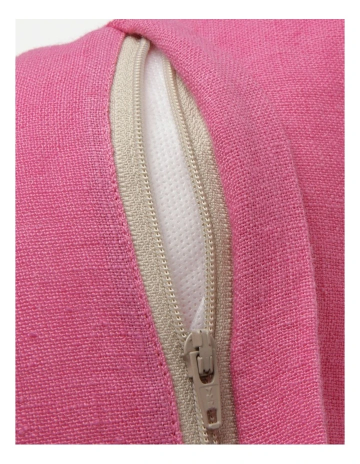 Cheapest ⌛ Vue El Blanca Linen Cushion Bubblegum 🎉 4 Cheapest ⌛ Vue El Blanca Linen Cushion Bubblegum 🎉 - Image 4