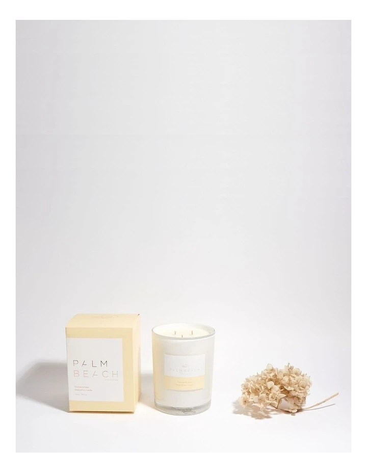 Cheap ✔️ Palm Beach Collection Coconut & Lime 850g Scented Soy Deluxe Candle ✨ 2 Cheap ✔️ Palm Beach Collection Coconut & Lime 850g Scented Soy Deluxe Candle ✨ - Image 2