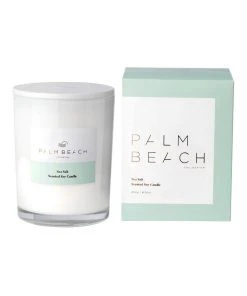 Best Pirce ❤️ Palm Beach Collection Sea Salt 850g Scented Soy Deluxe Candle ✔️