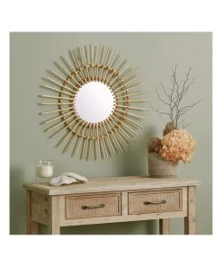 Hot Sale 🎁 Cooper & Co 58cm Natural Willow Wall Mirror 🥰 -Deals Home Décor Store 835344370 2 720x928