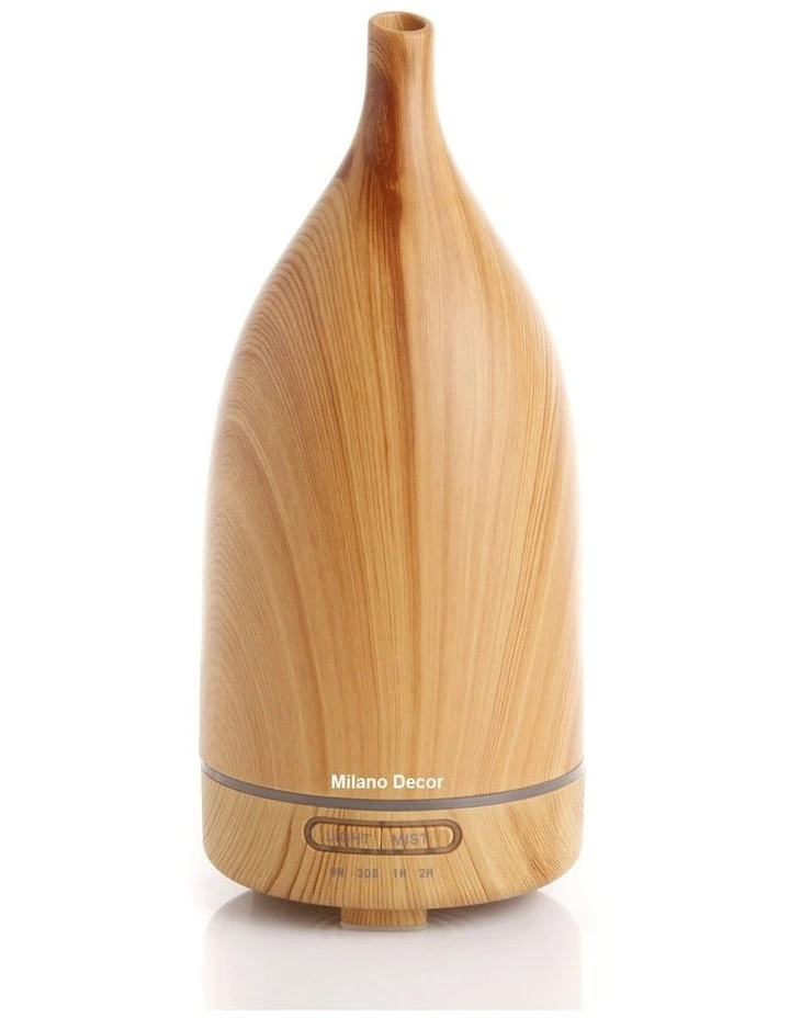 Deals ✔️ Milano Décor 100ml Ultrasonic Aroma Diffuser Light Wood ✔️ 1 Deals ✔️ Milano Décor 100ml Ultrasonic Aroma Diffuser Light Wood ✔️