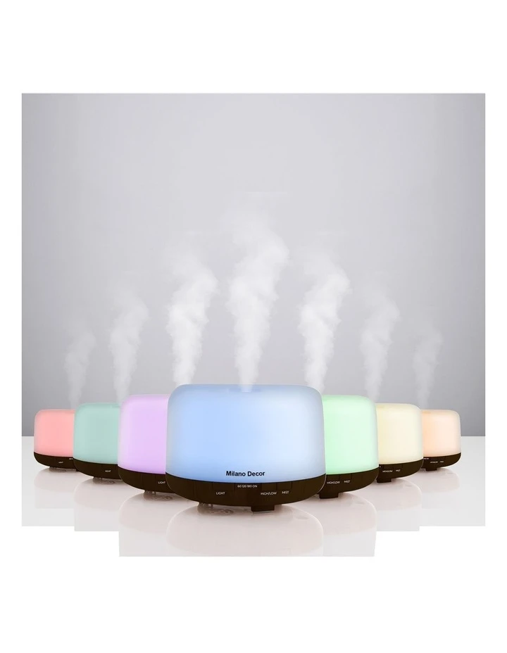 Top 10 π Milano Décor 500ml Aroma Mood Light Diffuser Dark Wood β 3 Top 10 π Milano Décor 500ml Aroma Mood Light Diffuser Dark Wood β - Image 3