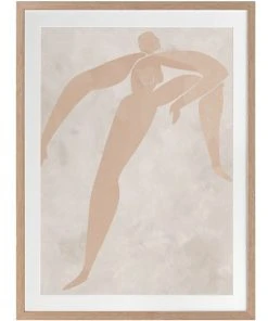 Cheap 😍 Urban Road Amelie Cut-Out II Print Oak Frame ✔️