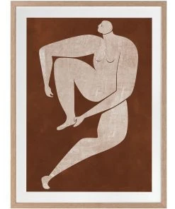 Budget 🌟 Urban Road Caroline Cut-Out I Print Oak Frame ⭐