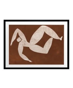 Cheapest 🧨 Urban Road Caroline Cut-Out III Print Black Frame 🌟