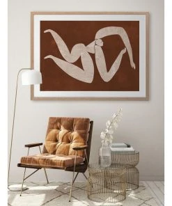 Best Pirce ⌛ Urban Road Caroline Cut-Out IV Print Oak Frame 🥰 -Deals Home Décor Store 836061220 2 720x928