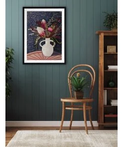Outlet 👍 Urban Road Flora Australis Print Black Frame 🛒 -Deals Home Décor Store 836061940 2 720x928