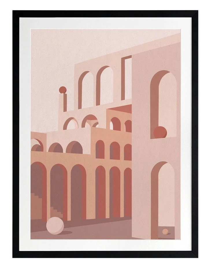 Cheapest ✨ Urban Road Grand Designs Print Black Frame ❤️ 1 Cheapest ✨ Urban Road Grand Designs Print Black Frame ❤️