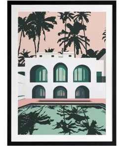 Outlet 🌟 Urban Road Real Housewives Print Black Frame ⌛