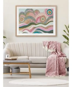 New 🎁 Urban Road Sail Away Print Oak Frame ⌛ -Deals Home Décor Store 836065540 2 720x928