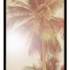 Cheapest 👍 Urban Road Sunkissed Palm Print Black Frame 🌟